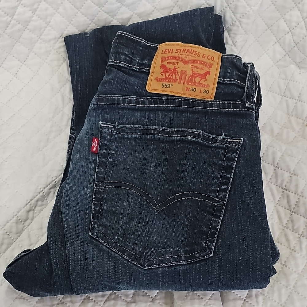 Levi's Classic Indigo Denim Jeans